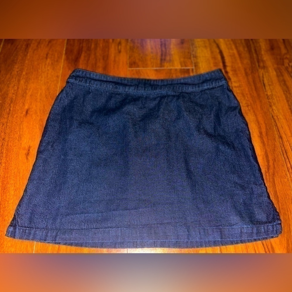 Old Navy Jean Skirt, with Back Zipper